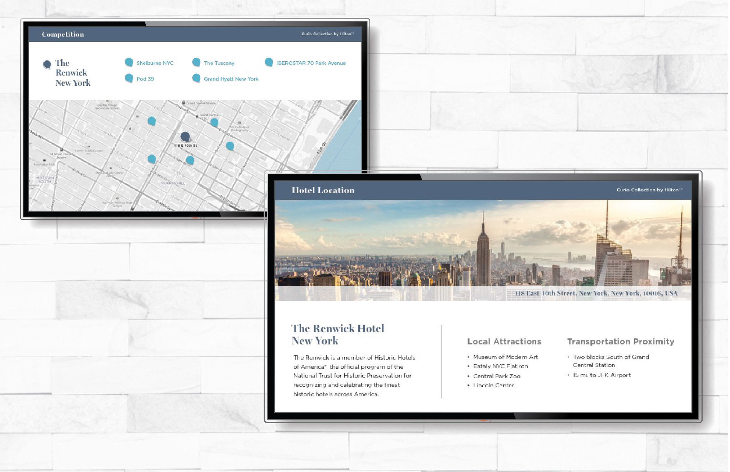 Curio Collection by Hilton PowerPoint Template