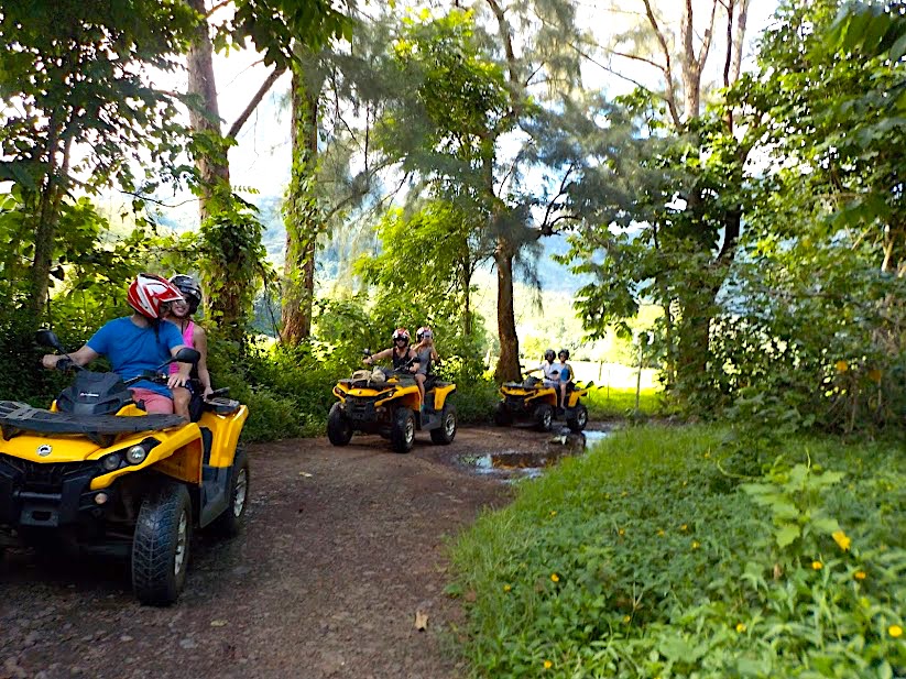 Devi Ohira ATV Mo'orea private group tour honeymoon Tahiti outdoor activity.JPG