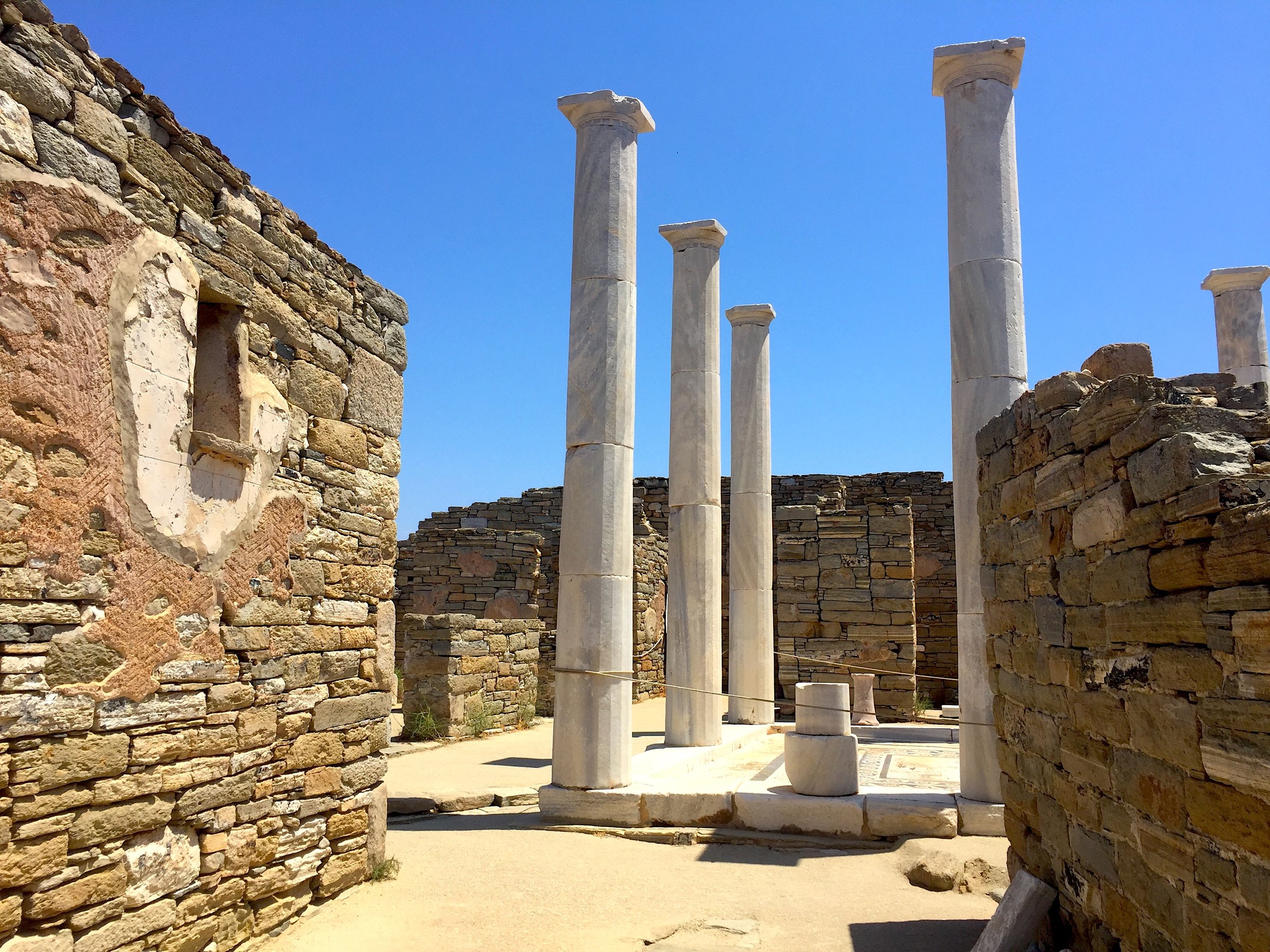 Devi Ohira Delos day trip tour island Cyclades ancient ruins mythology.JPG