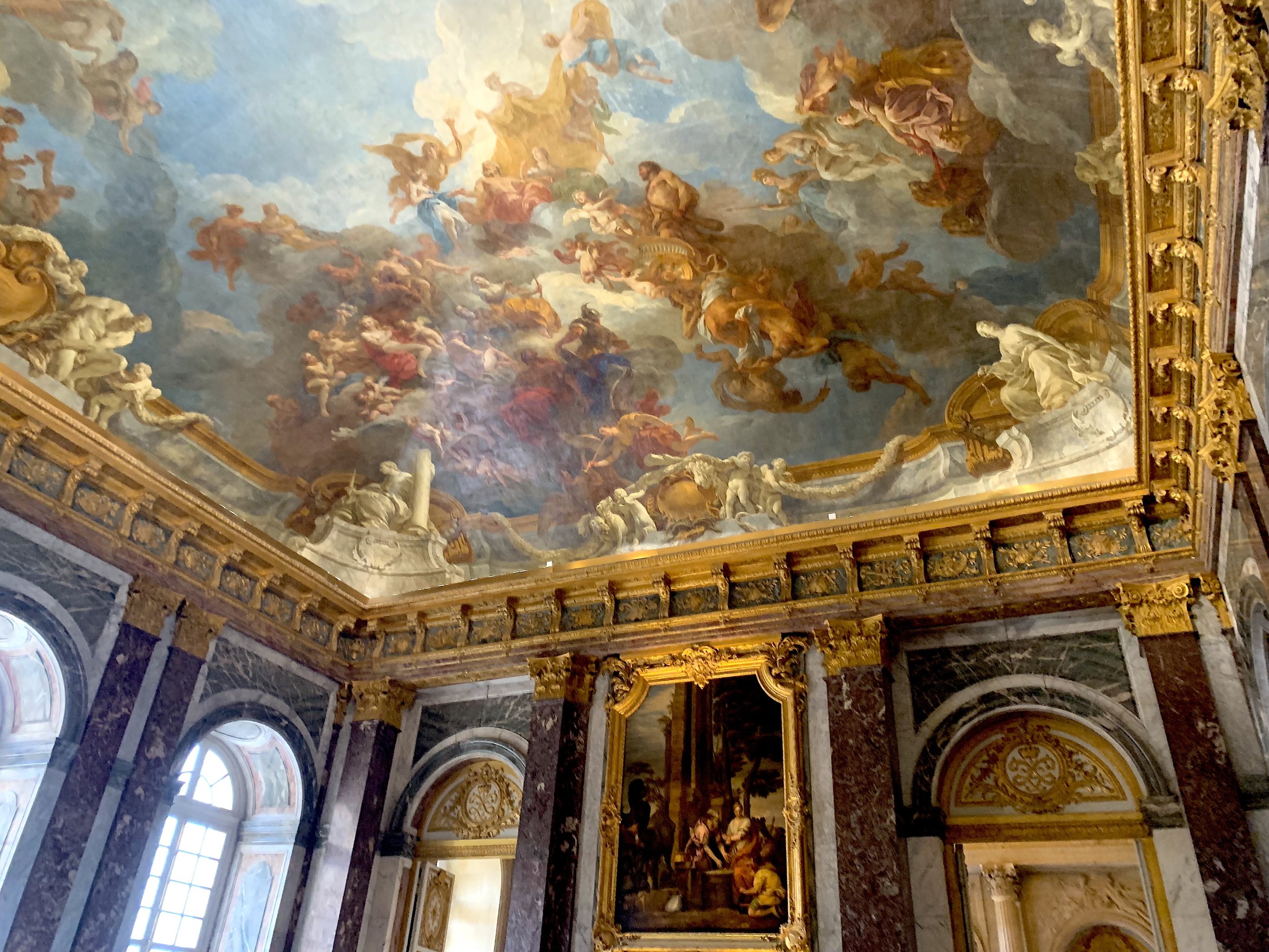 Devi Ohira Chateau de Versailles artwork ceiling room travel day trip Musement skip the line.JPG