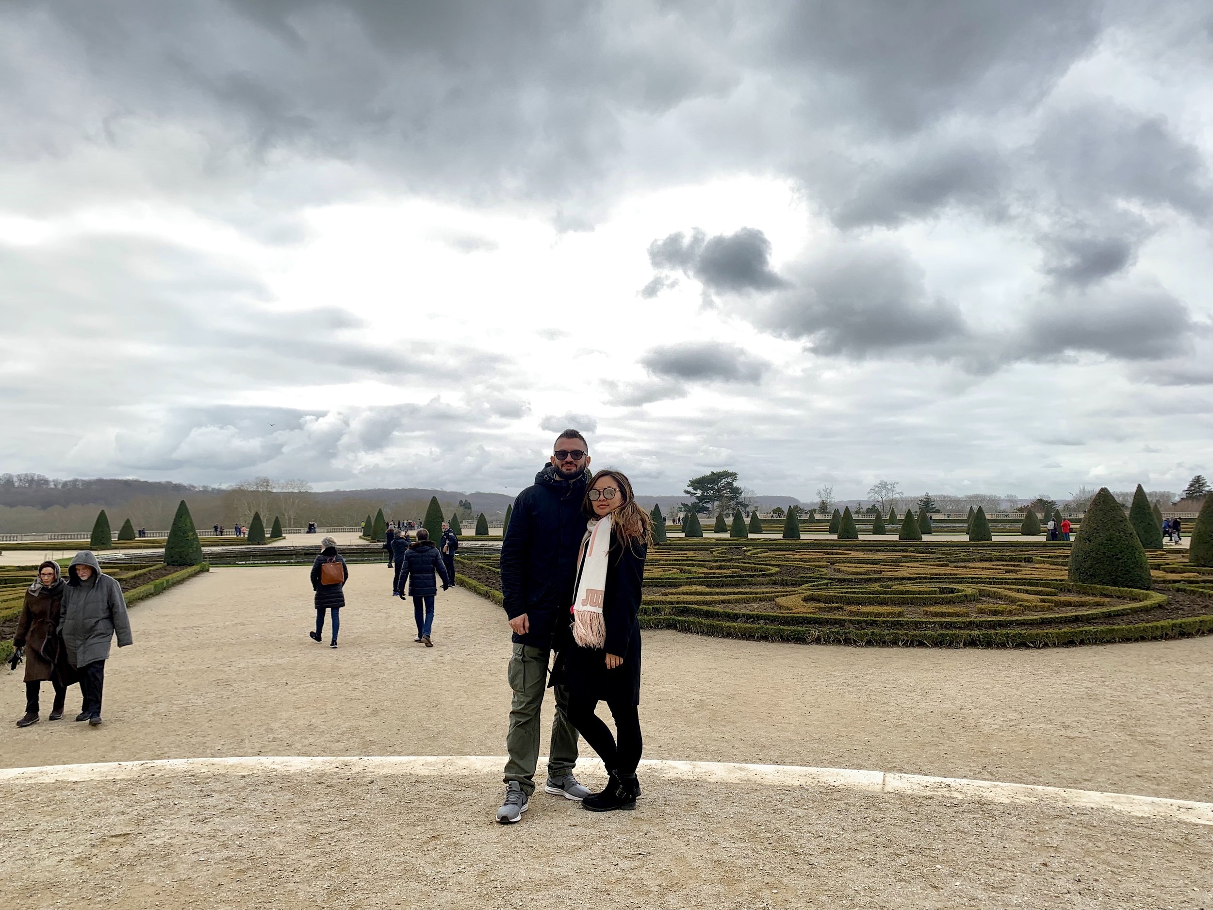 Devi Ohira Paris Versailles Garden Chateau palace love husband.JPG