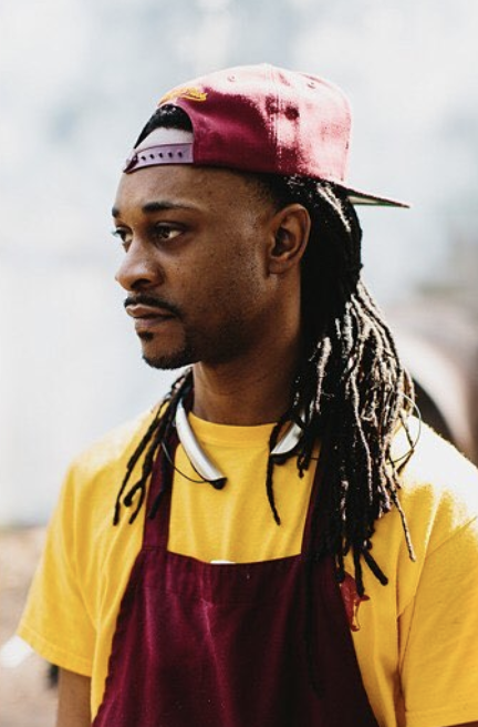 Bryan Furman of B’s Cracklin’ BBQ (Photo by Andrew Thomas Lee)