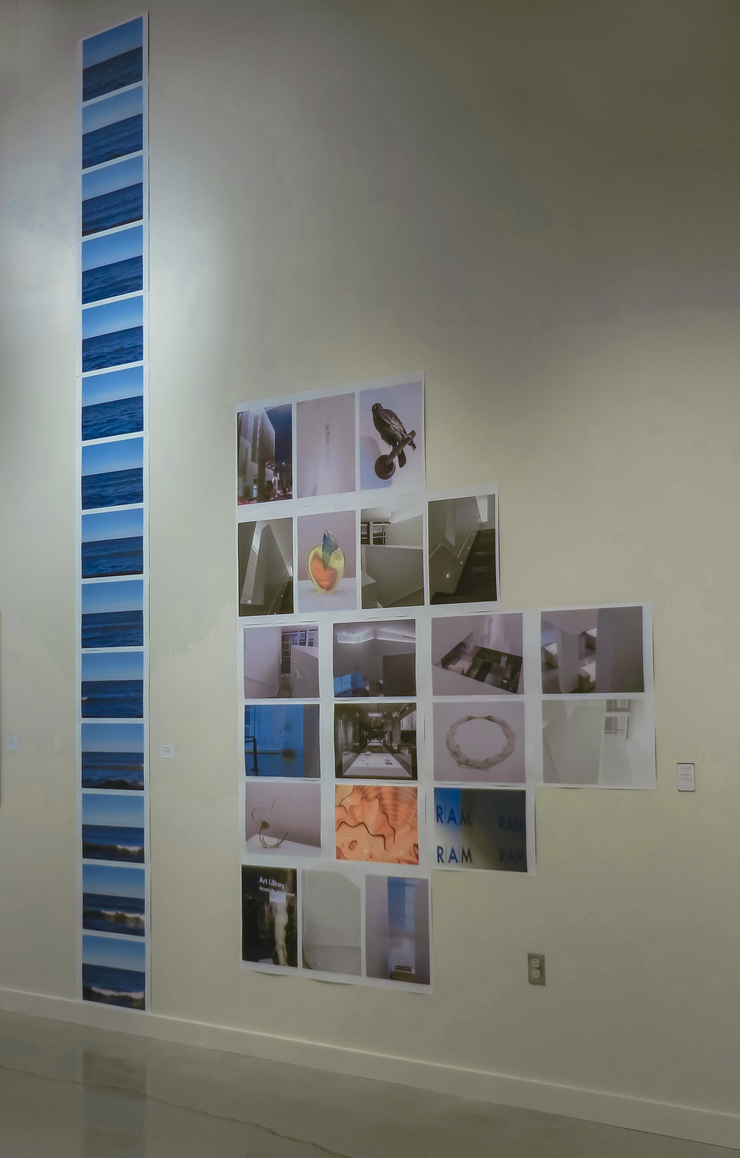 'LM:+43-87' and 'The Jewel Thief' at Fine Arts Gallery, UW Parkside, Winter 2014