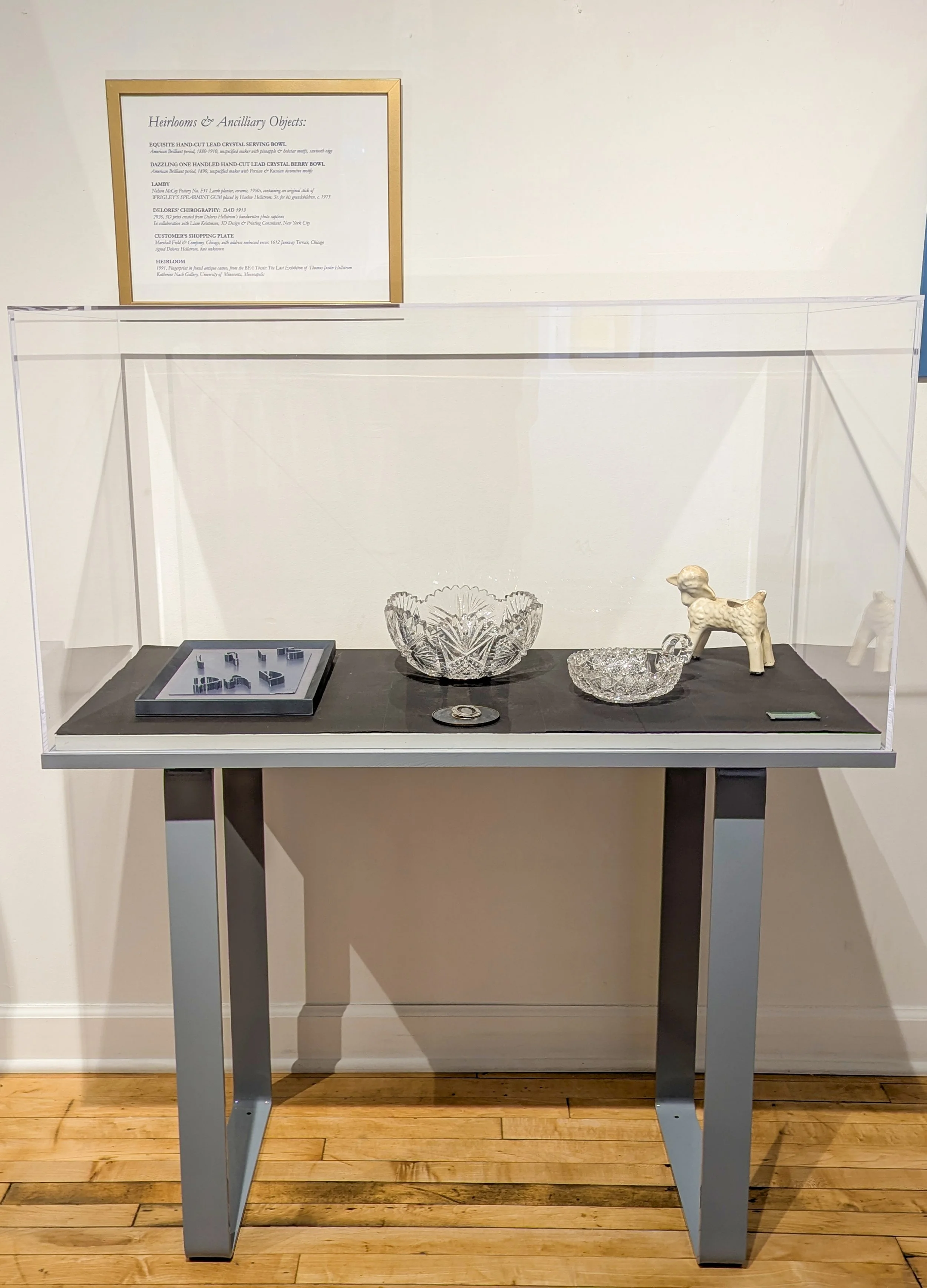 Heirlooms and Ancilliary Objects