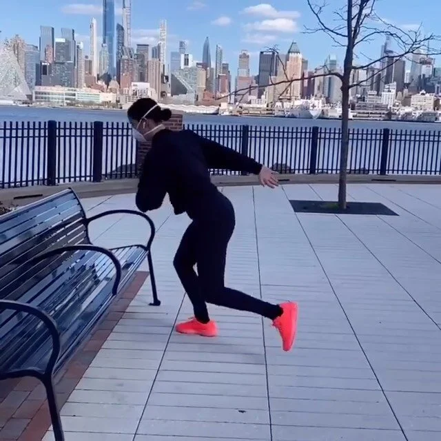 Sharing these amazing resources from a former patient @_jessicakate! She&rsquo;s performing plyometric stability exercises to prevent injuries before doing her power routines 🏃&zwj;♀️ Go Jessica!
&bull;
&bull;
&bull; 
#doctor #heal #health #healthy 