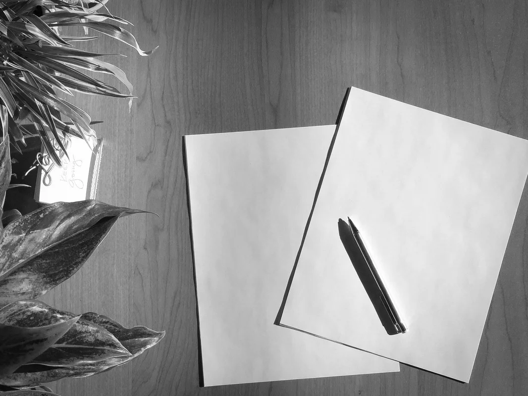 Blank Pages.  An Intro...