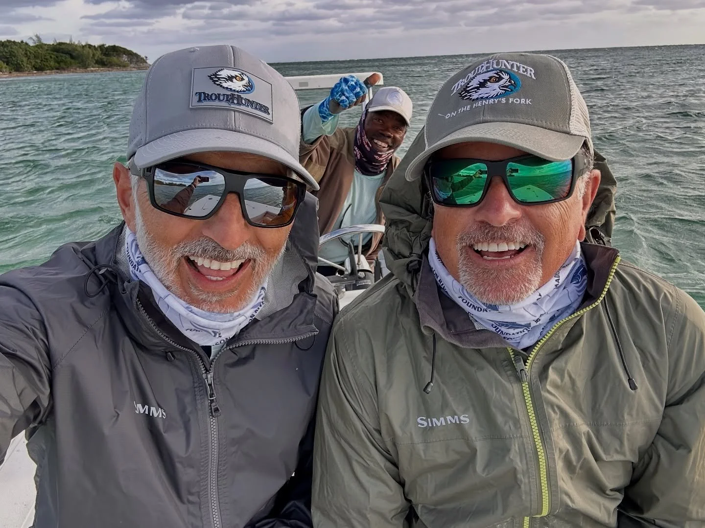 A shout out to our friends at Trout Hunter Lodge. May the Fork be with you&hellip;Wherever you may be. @trouthunterlodge @fishwithprince @tgwynneparry #bahamas #bonefish