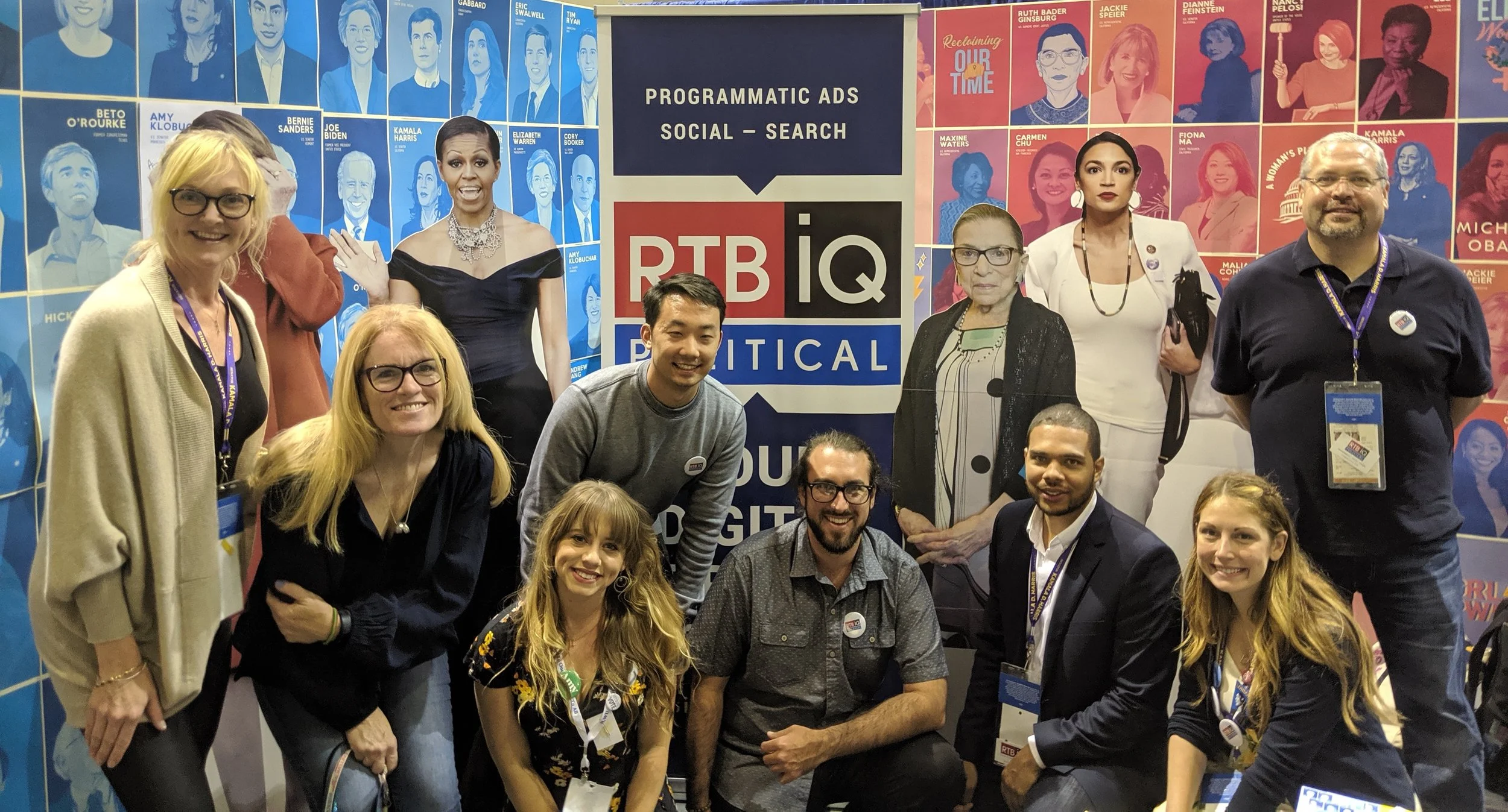 RTBiQ Political team at 2019 California Democratic Party State Convention