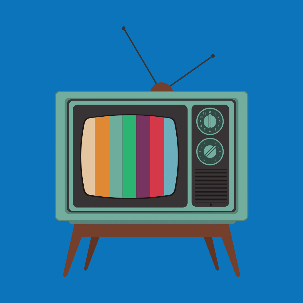 analog tv graphic