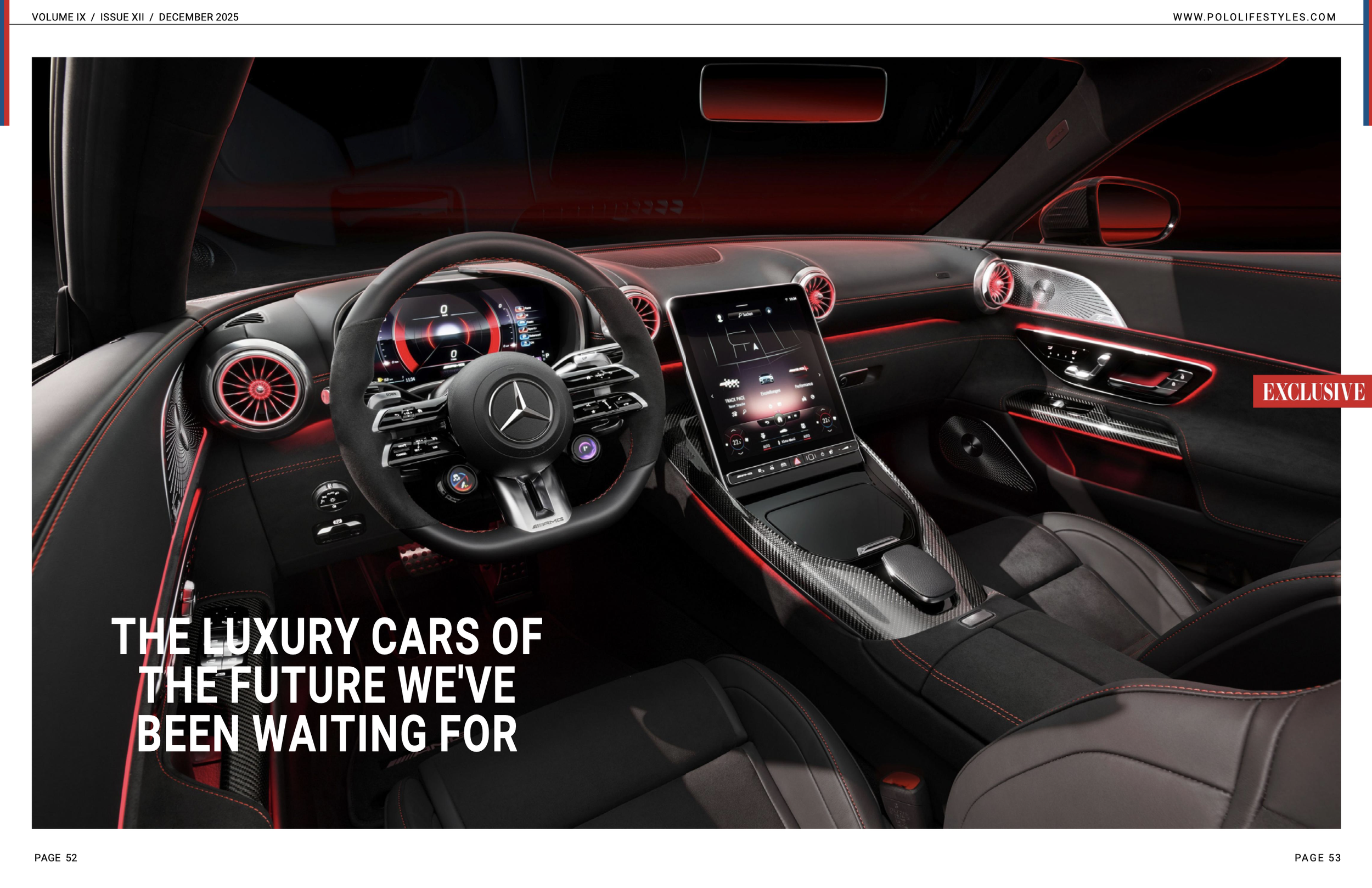 December 2025 - Luxury Cars of the Future