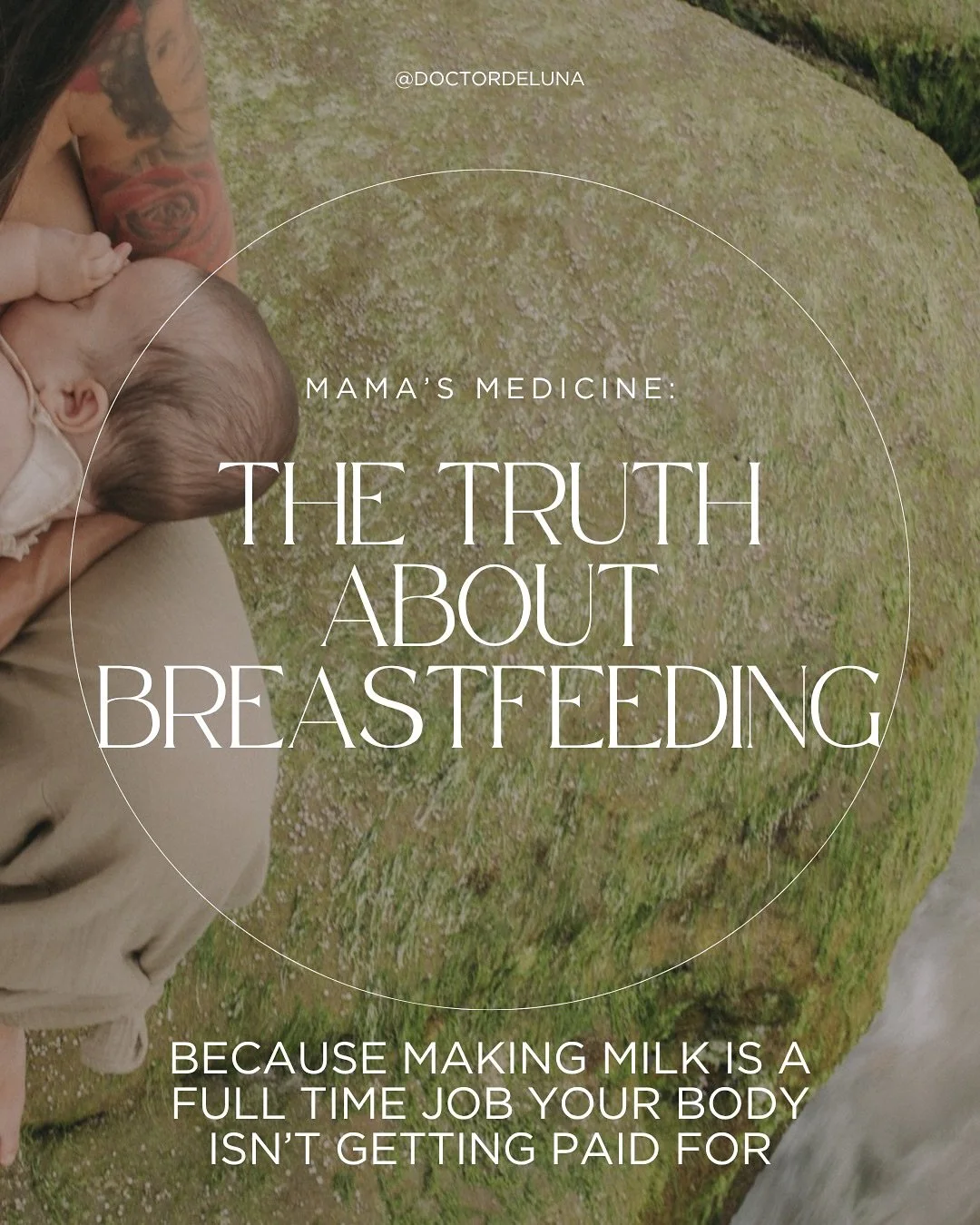 🍼Nobody told you that breastfeeding would feel like both the most magical and the most depleting thing you&rsquo;ve ever done.

You thought exhaustion came from the sleepless nights buttttt it&rsquo;s deeper than that.

Your body is literally making