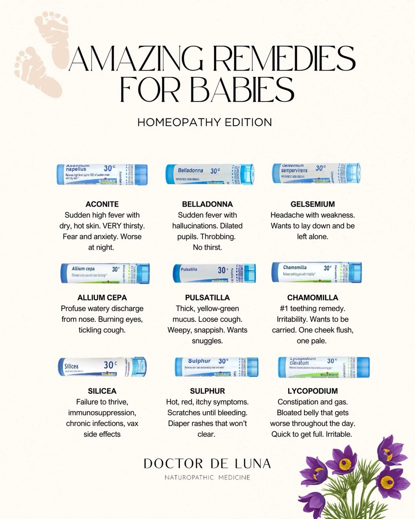 🙌Save this post 🔥your baby (and you) will thank you! 🌈

Homeopathy is INCREDIBLY safe, highly effective, and super versatile. It is perfect for babies, kids, pregnancy, breastfeeding, and adults alike. Unlike most OTC products, it&rsquo;s all-natu