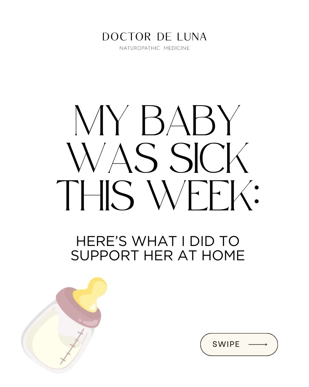 Babies get sick🤒 
Their immune systems are learning.

Here&rsquo;s how I support healing at home and how I decide when more support is needed.

✨ Save for later
💬 What do you reach for first when your baby is sick? Drop it in the comments so we can