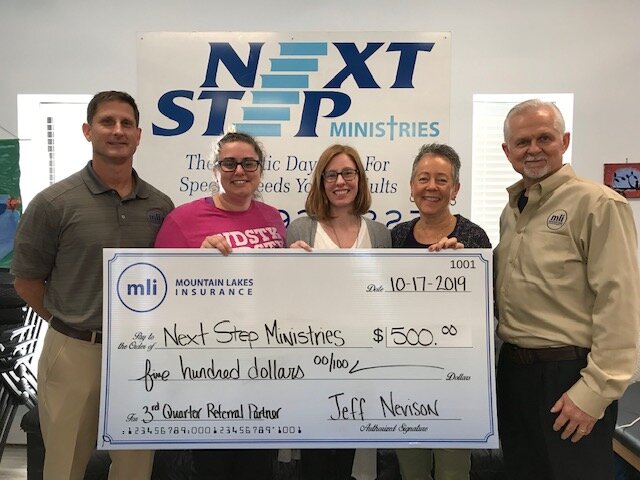 Mountain Lakes Donation