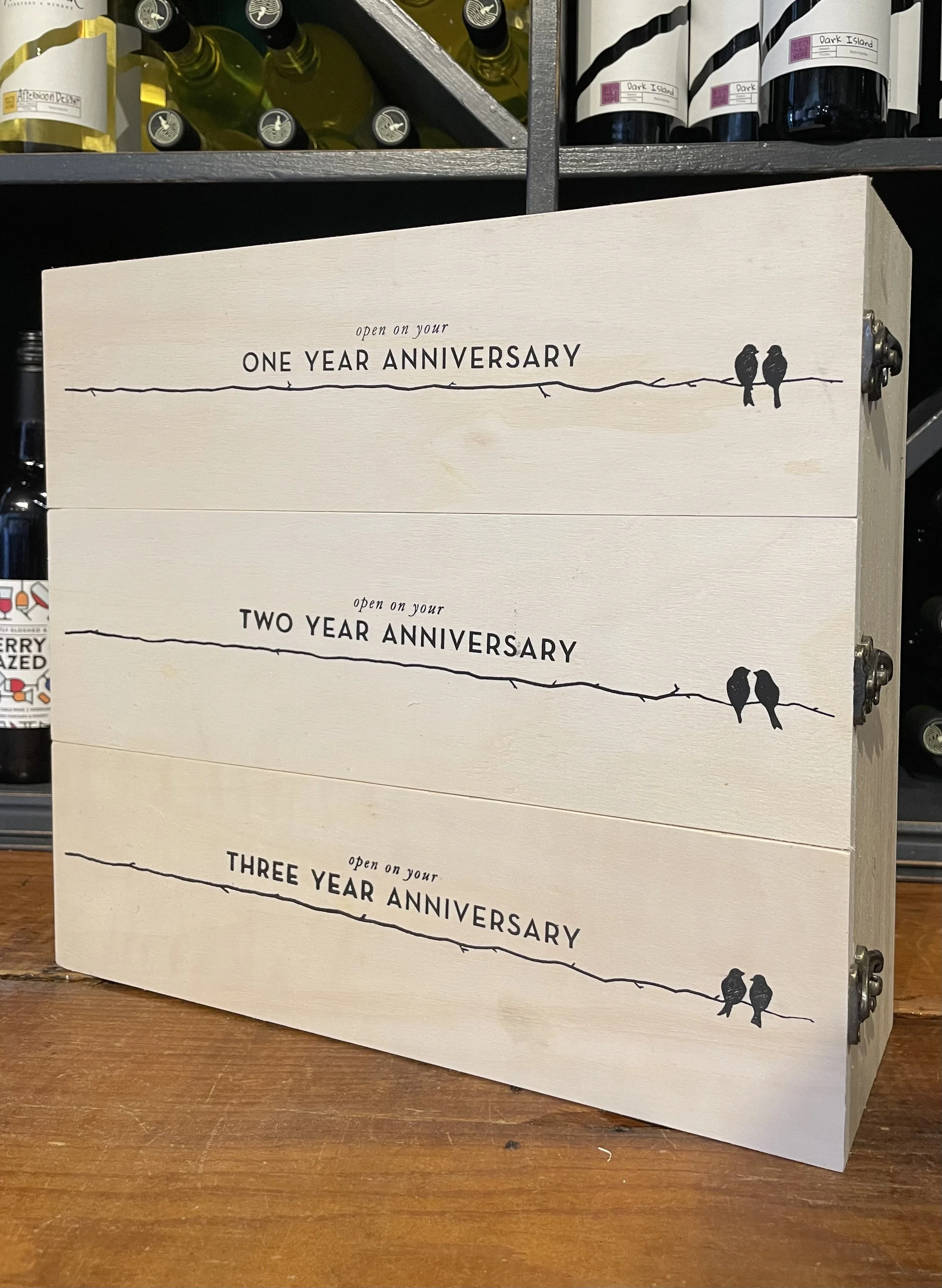 Newlywed's Anniversary Box! — Prairie Creek Vineyard & Winery
