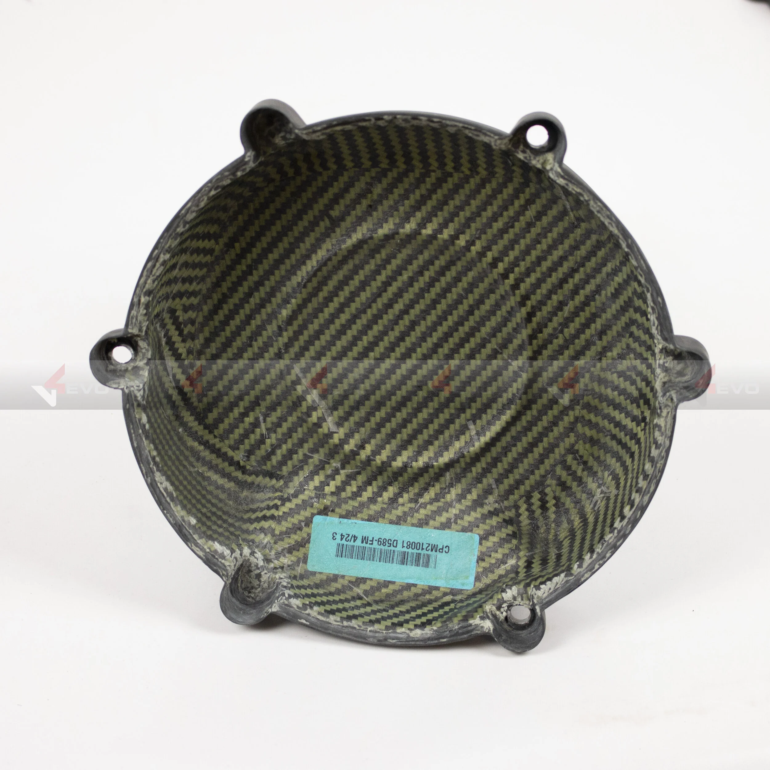 panigale v4 clear clutch cover