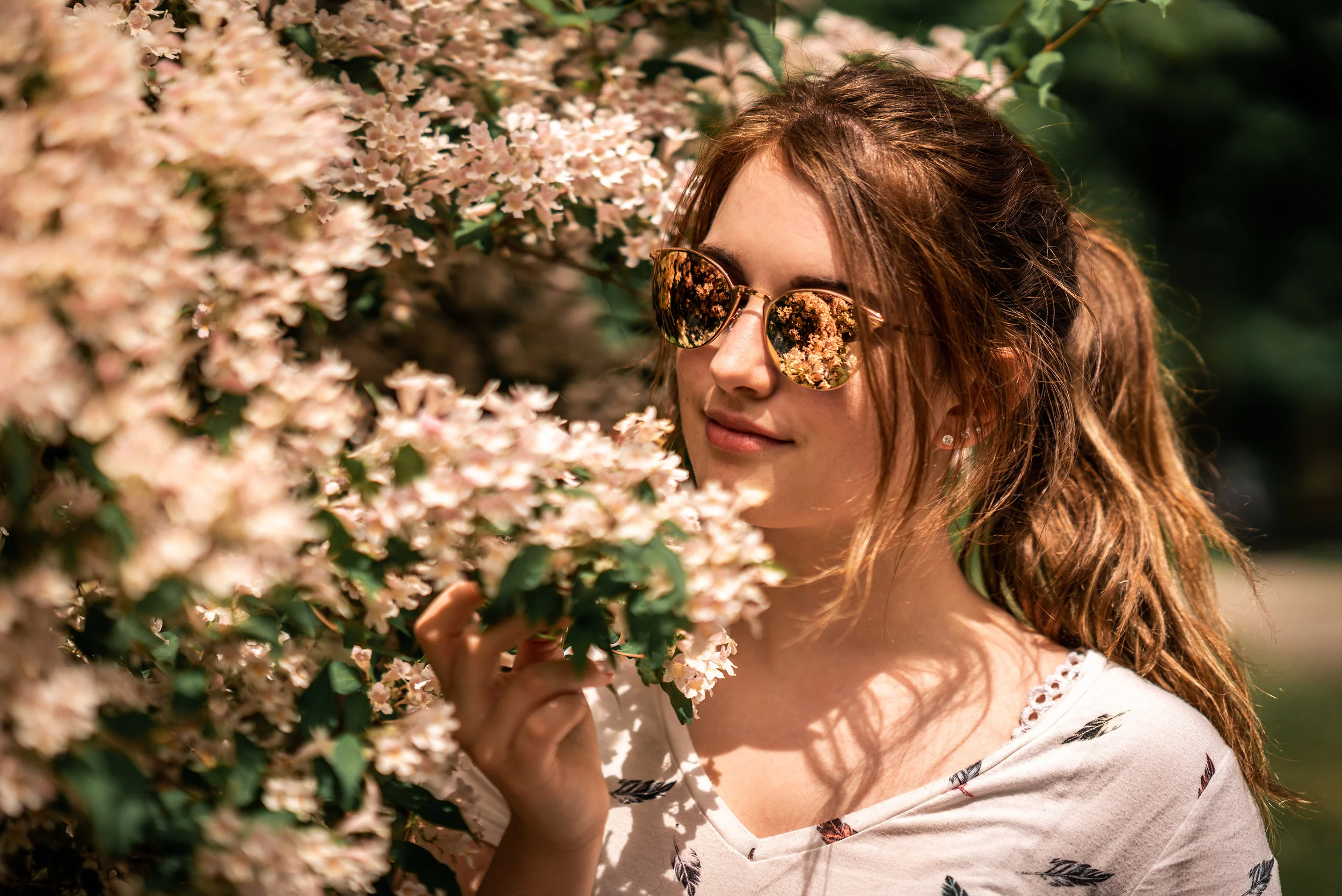 Katie Kriner loving every moment of summer in Niagara Falls, New York. Photo by Jeff Welt