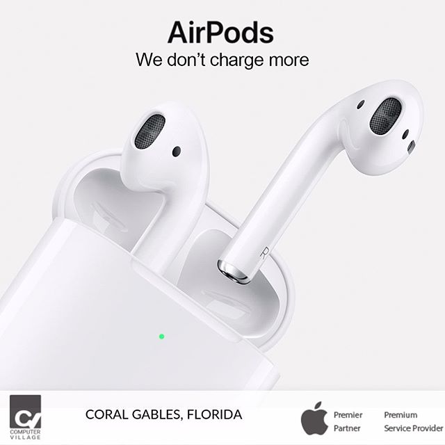 More magical than ever.
Now with more talk time, voice-activated Siri access and a new wireless charging case. AirPods deliver an unparalleled wireless headphone experience. Simply take them out and they&rsquo;re ready to use with all your devices. P