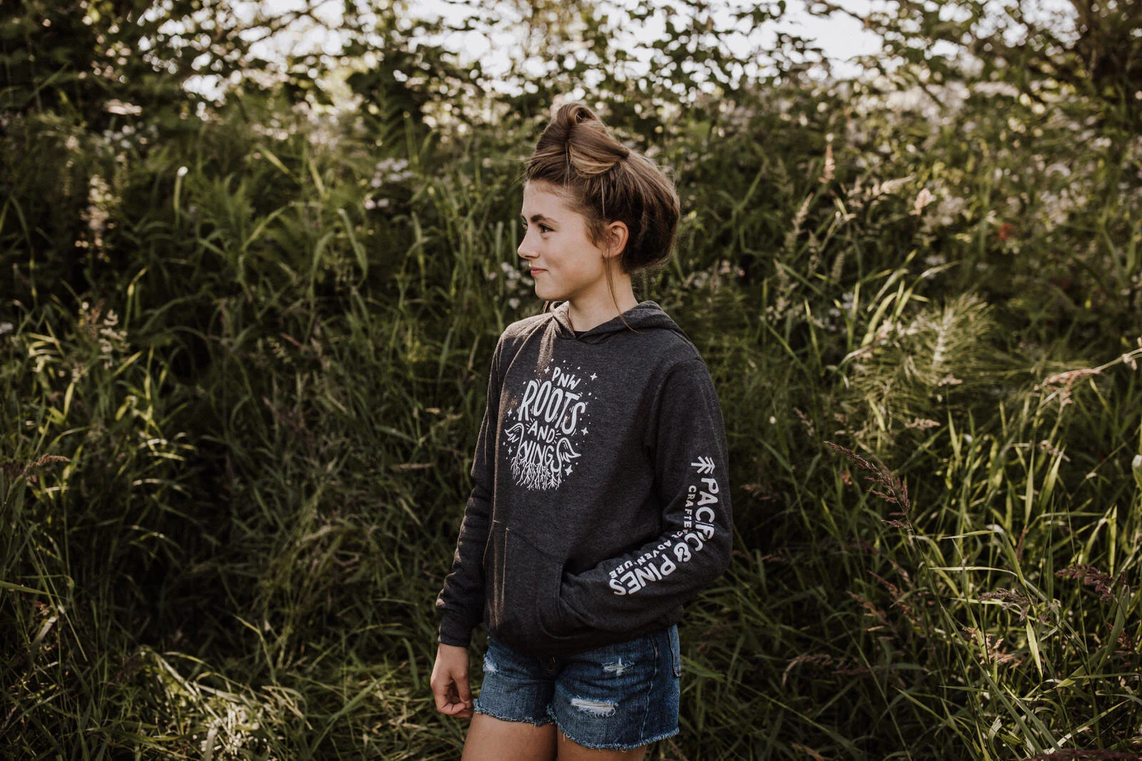 ROOTS AND WINGS YOUTH HOODIE