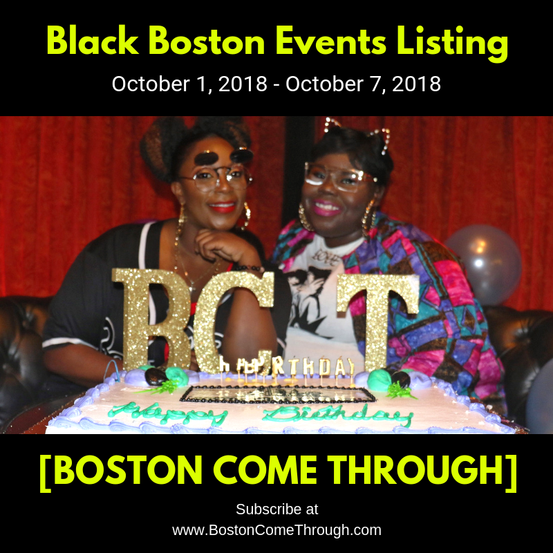 October 1, 2018 - October 7, 2018