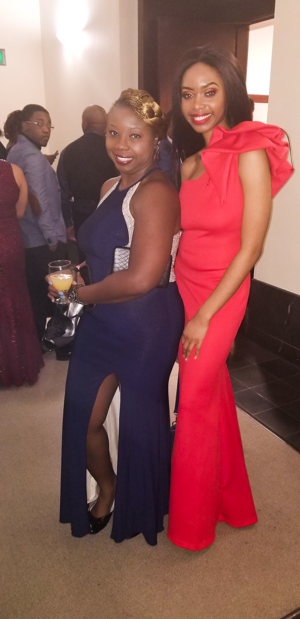 Pictured: Felicia Okonkwo (L) &amp; Laura Onyeneho