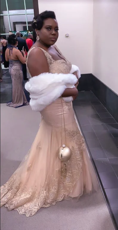 Pictured: Dermeline Bourciquot