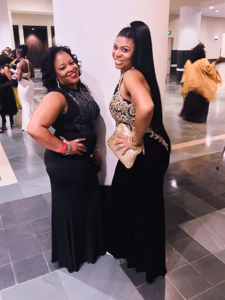 Pictured: Tiffany Ellis Niles (L) &amp; Dana Benton-Johnson