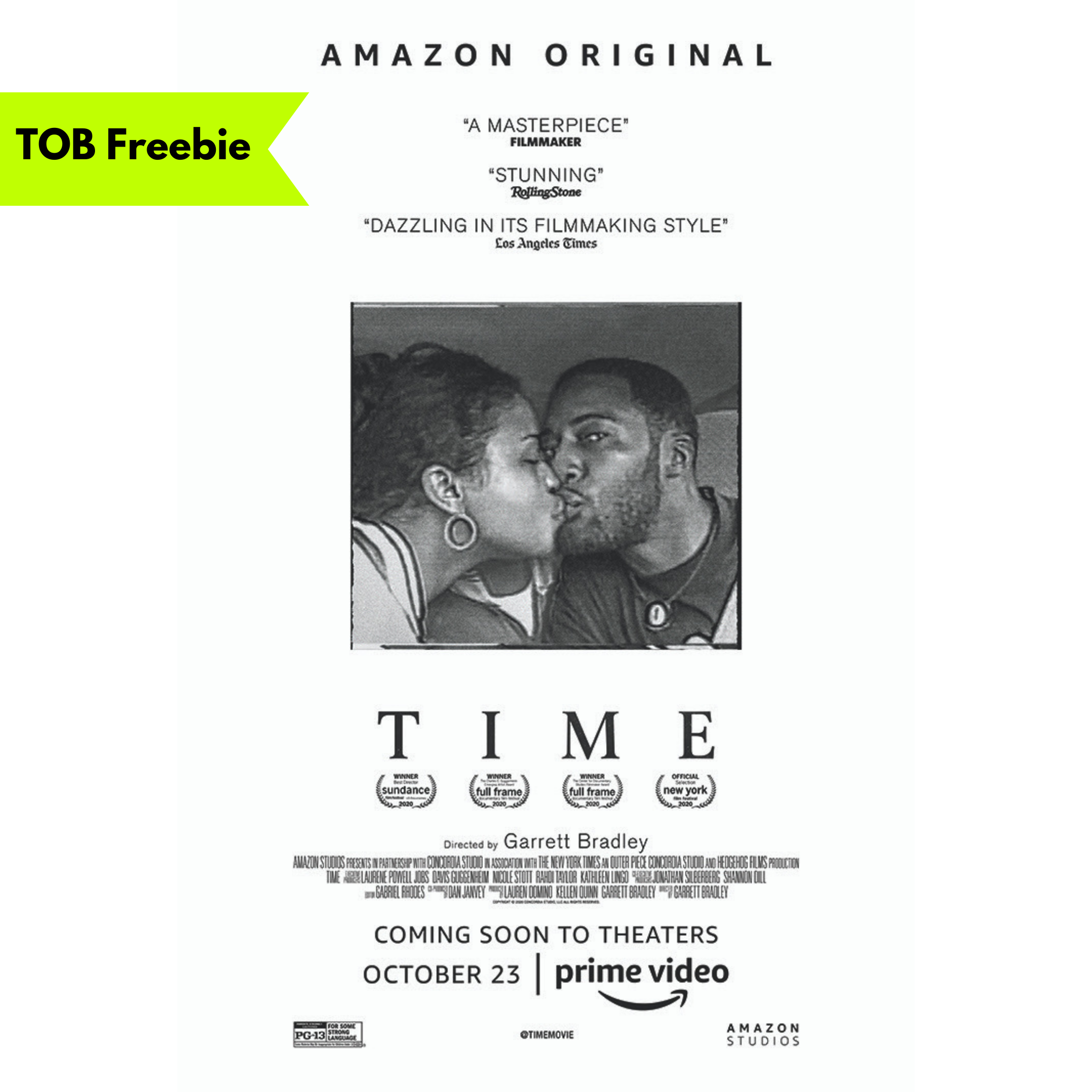 Check out this exclusive free screening of TIME, an award winning documentary set for release later this month on Amazon Prime! REGISTER HERE FOR THE FREE SCREENING!