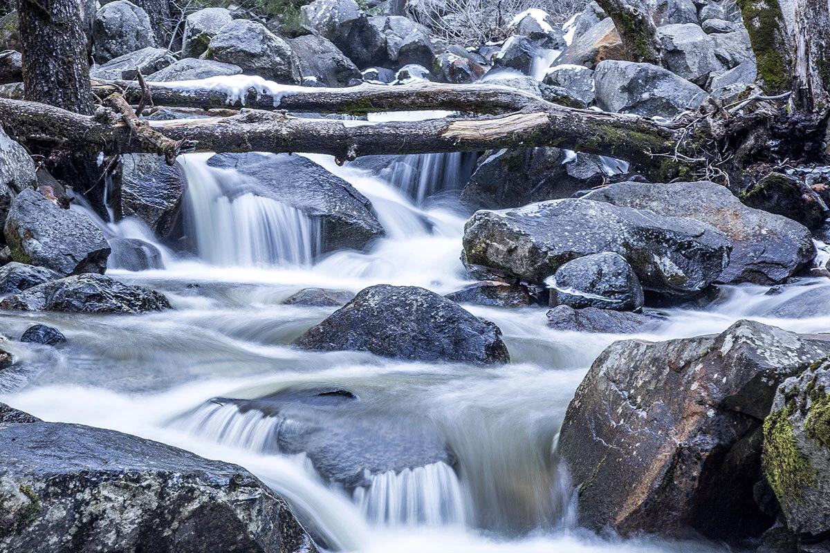 Bridalveil Creek, Winter
