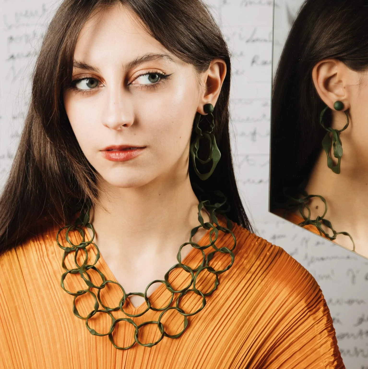 Carta Double Necklace