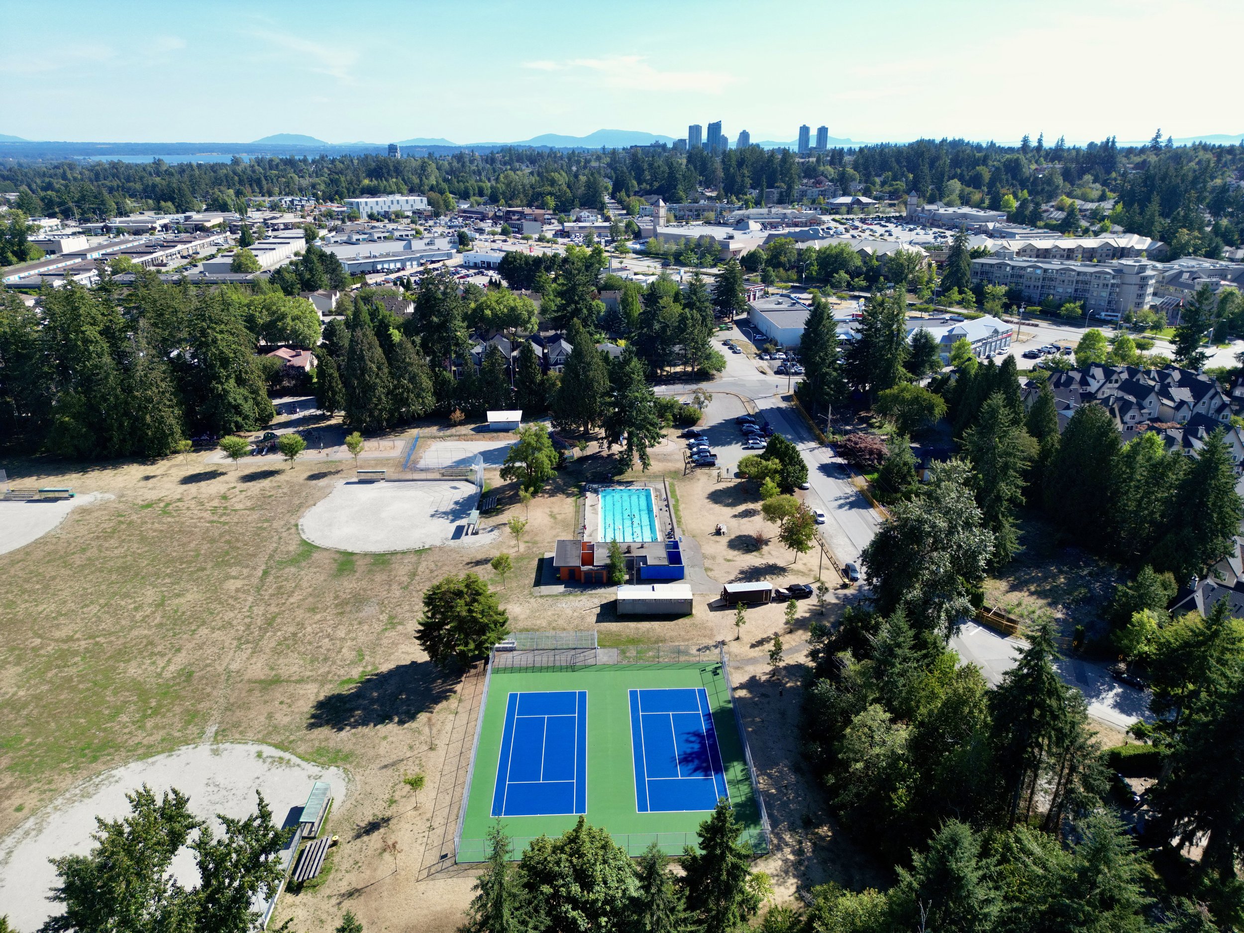Surrey Sunnyside Park Tennis Court Resurfacing Paint Lower Mainland Vancouver.JPG