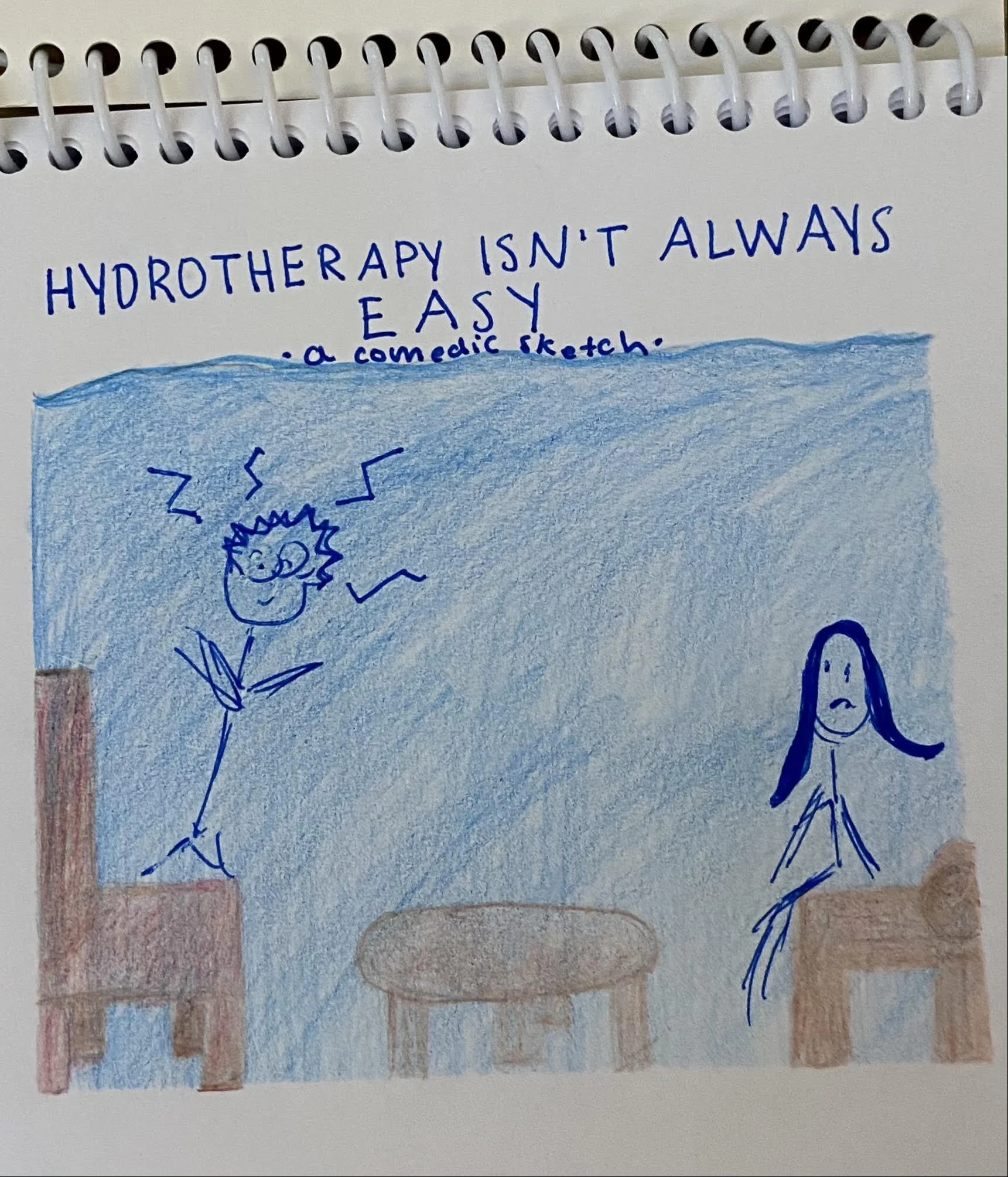 Hydrotherapy Isn't Always Easy