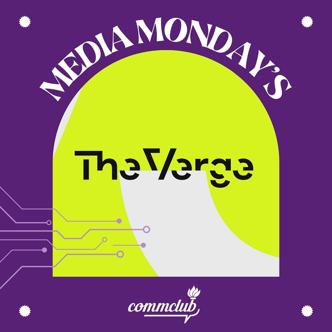 Your weekly source of media content is here! This week&rsquo;s Media Monday&rsquo;s features The Verge!

The Verge is all about technology and how it makes us feel. It is a source for news, features, investigations, interviews, podcasts, and much mor