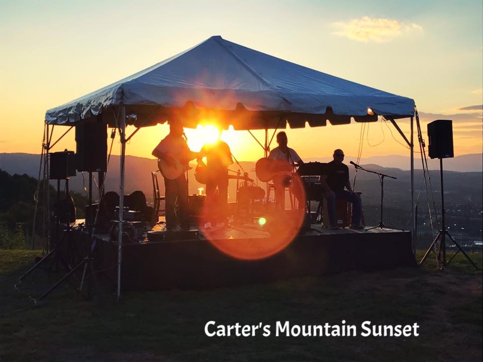 Bold Rock Carter's Mountain Sunset with The JackWagons.jpg