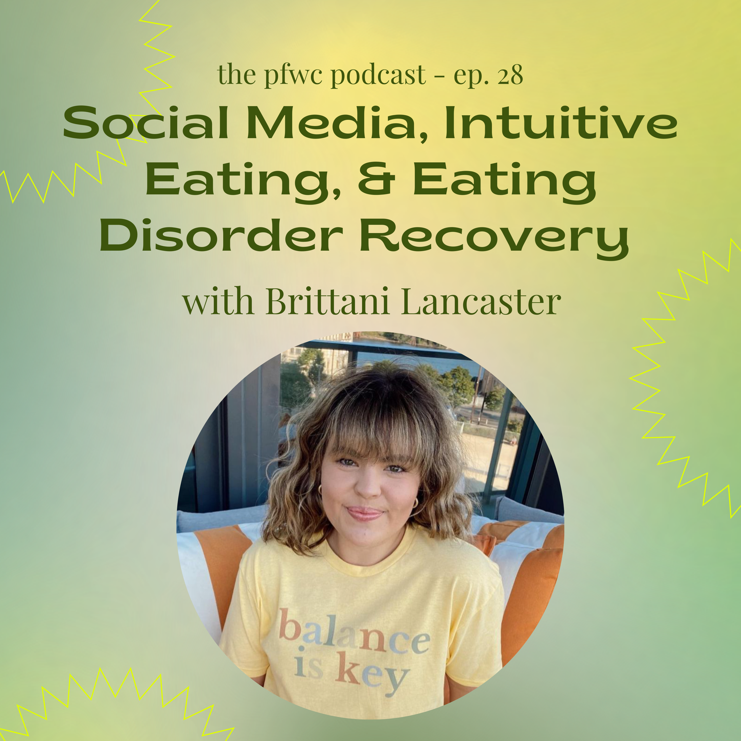 Episode #28 - Social Media, Intuitive Eating, and Eating Disorder Recovery with Brittani Lancaster