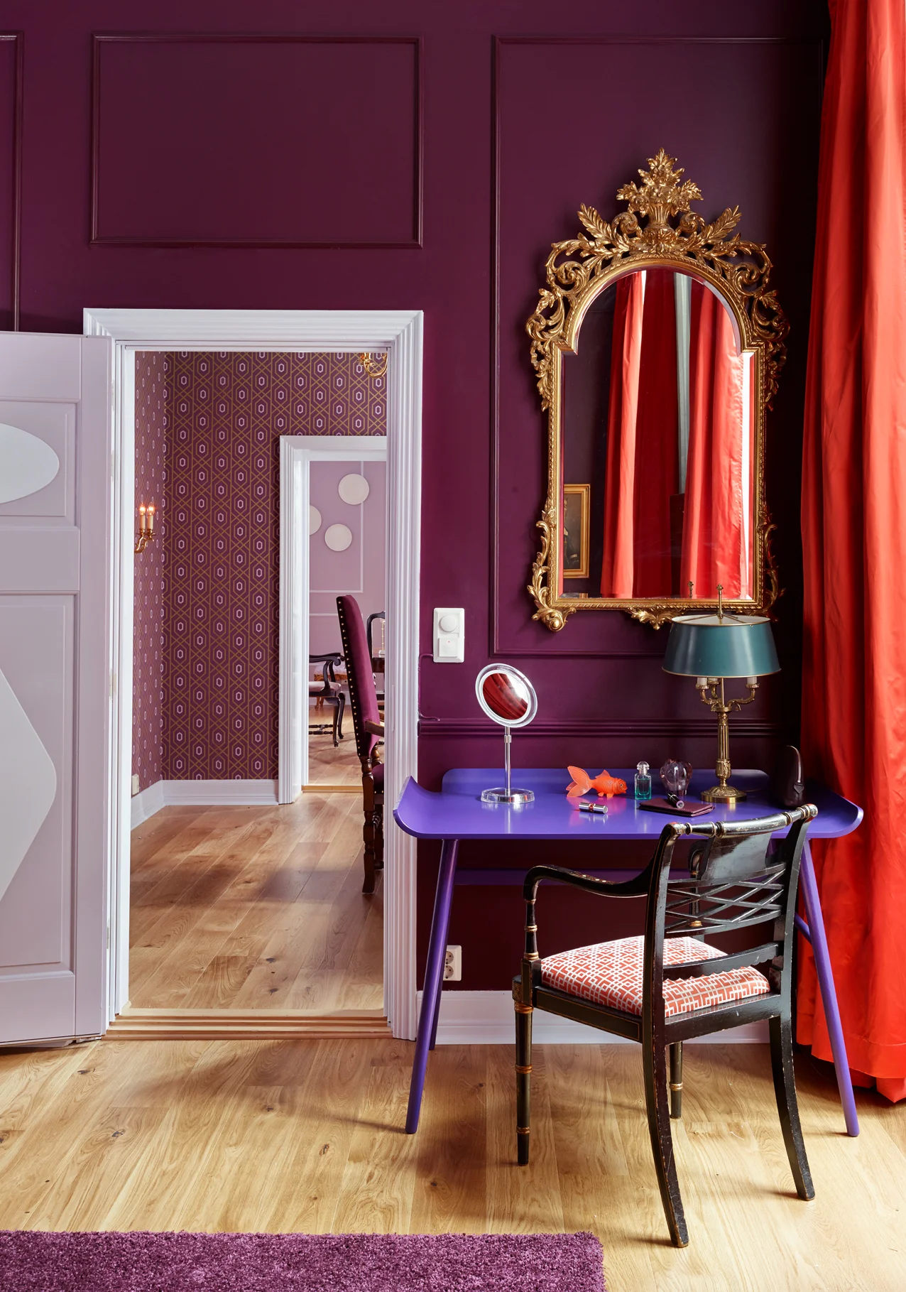 Mikadosuiten Grand hotell for Fargerike. Styling Christine Hærra