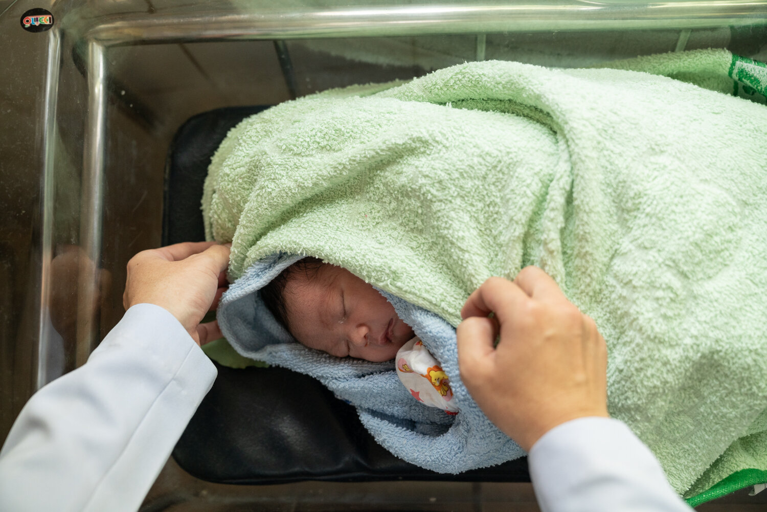  July 22, 2019 - Phonemy, Laos. Dr. See Lor(33) works in the Maternal ward of the  Maria Teresa provincial hospital. © Nicolas Axelrod / Ruom 