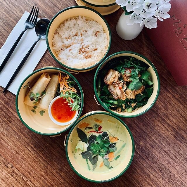 Saturday is better spent eating. Try our lunch box sets! Set menu means you spend less time picking and more time eating! 
#misspings #misspingsthaieatery #thaieatery #theglenshoppingcentre #glenwaverley #thaifood #thaiglenwaverley #shopping #weekend
