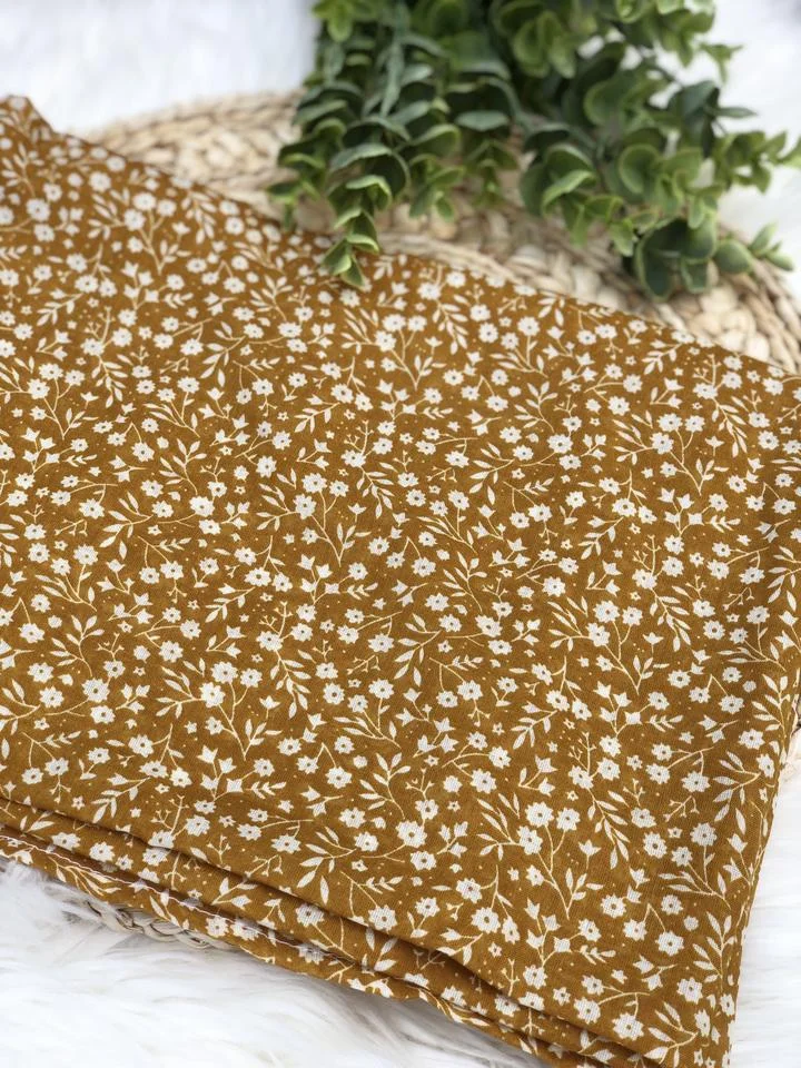 muslin wrap goldie mustard floral.jpg