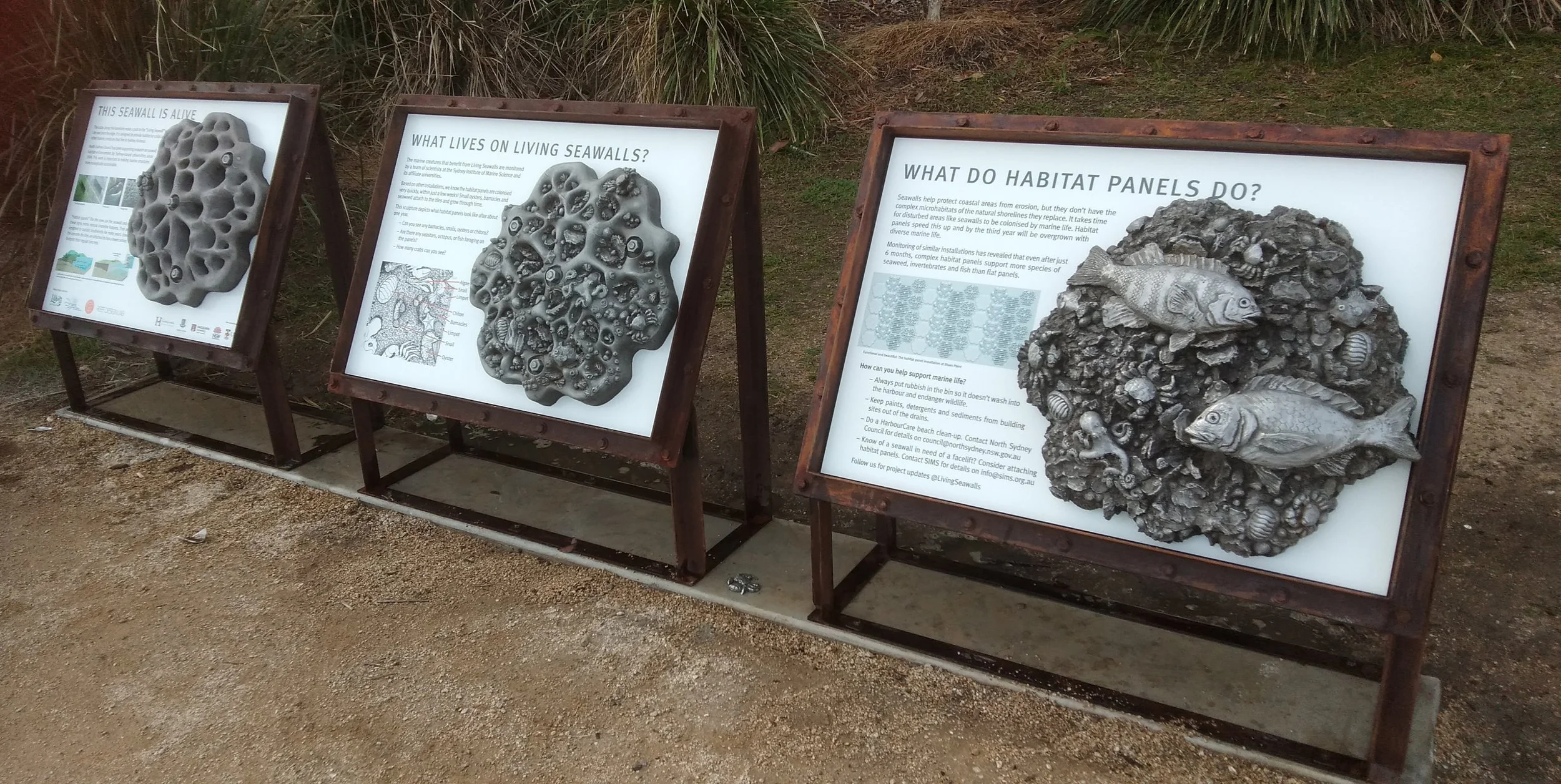 1. Resin metal composite sculptures at Blues Point, Sydney.jpg
