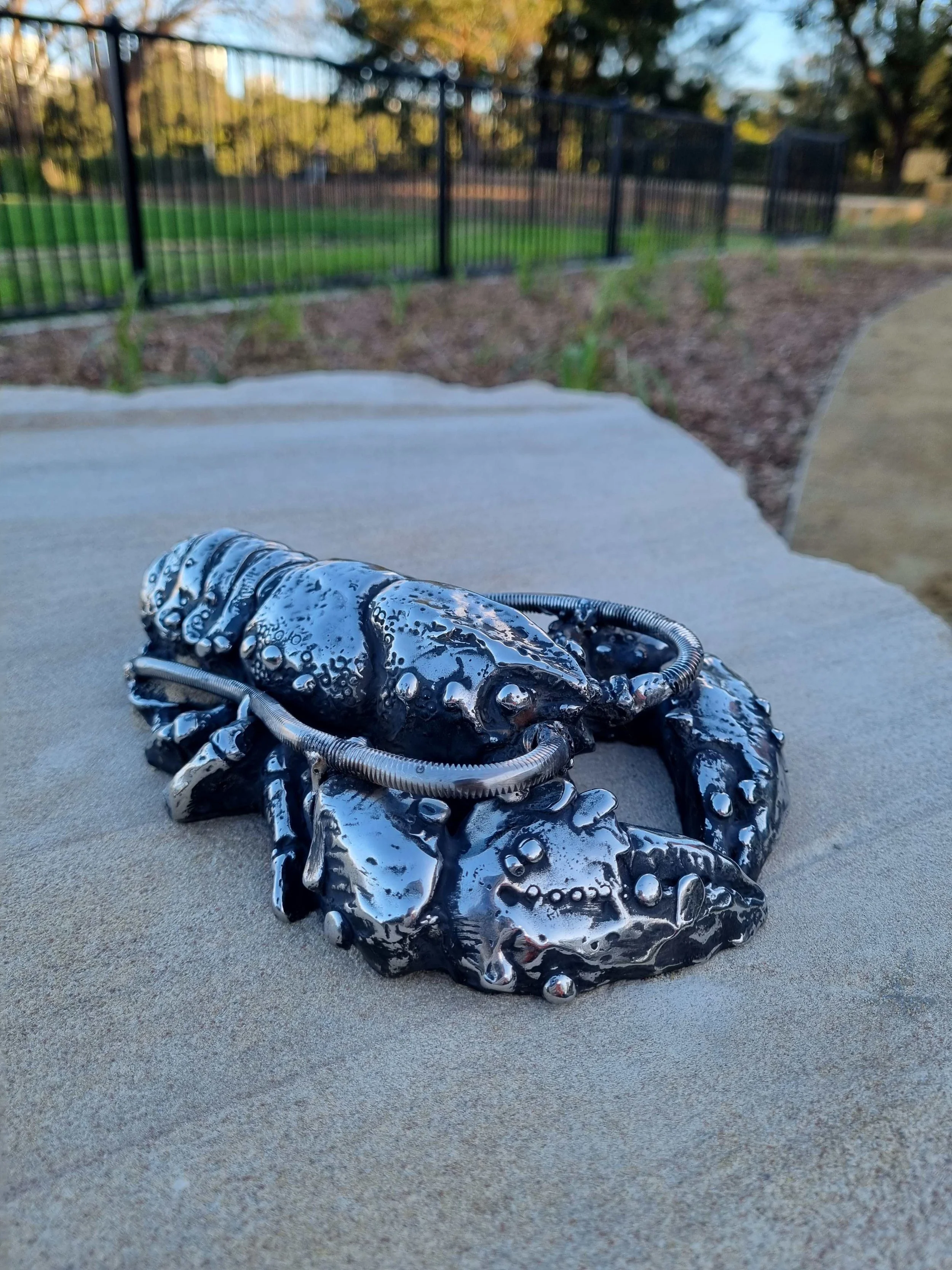 Tim Johnman Gumbramorra Swamp stainless steel yabbie.jpg