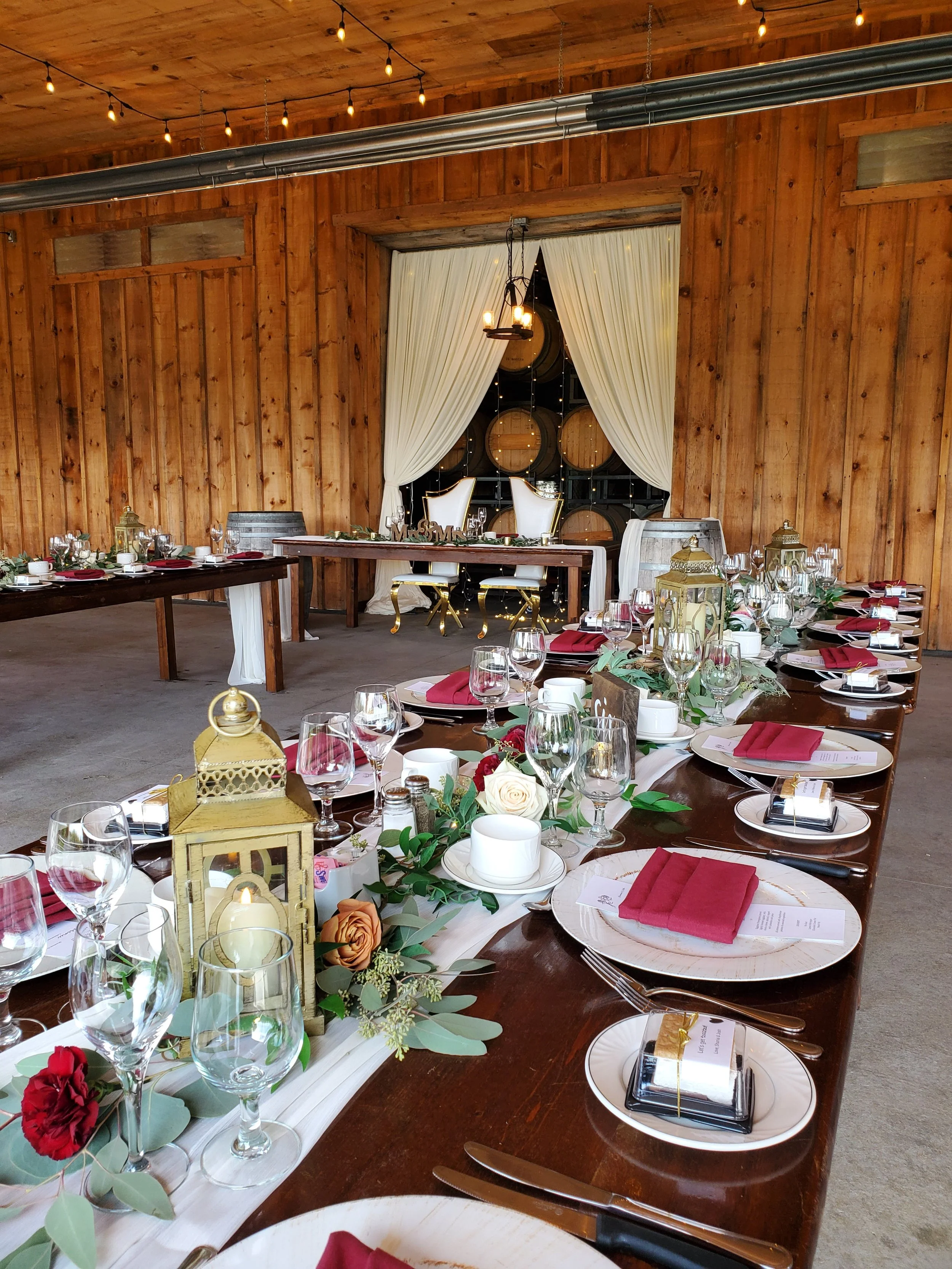 Reception at Calamus Estate Winery
