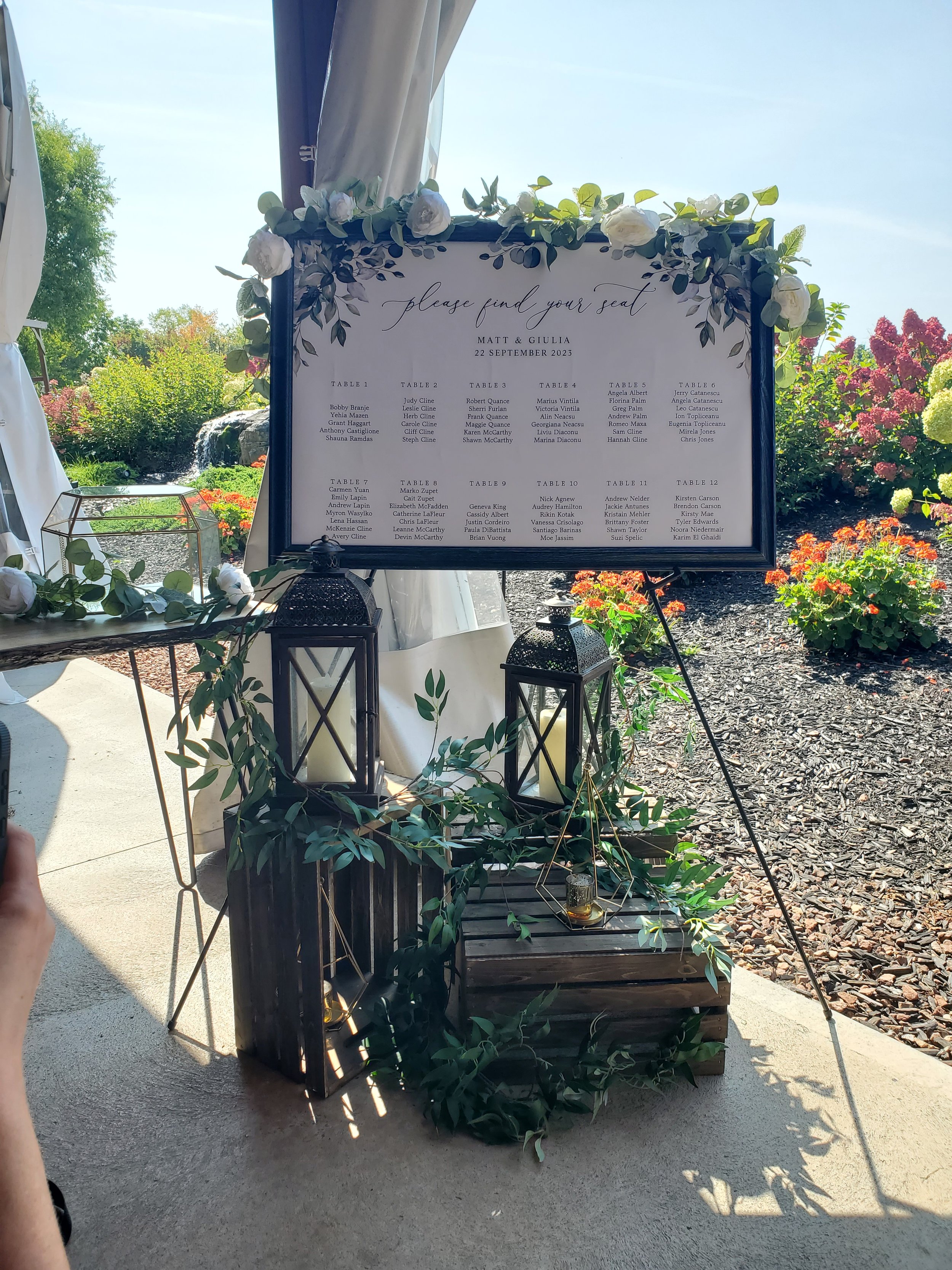 Welcome area at Calamus