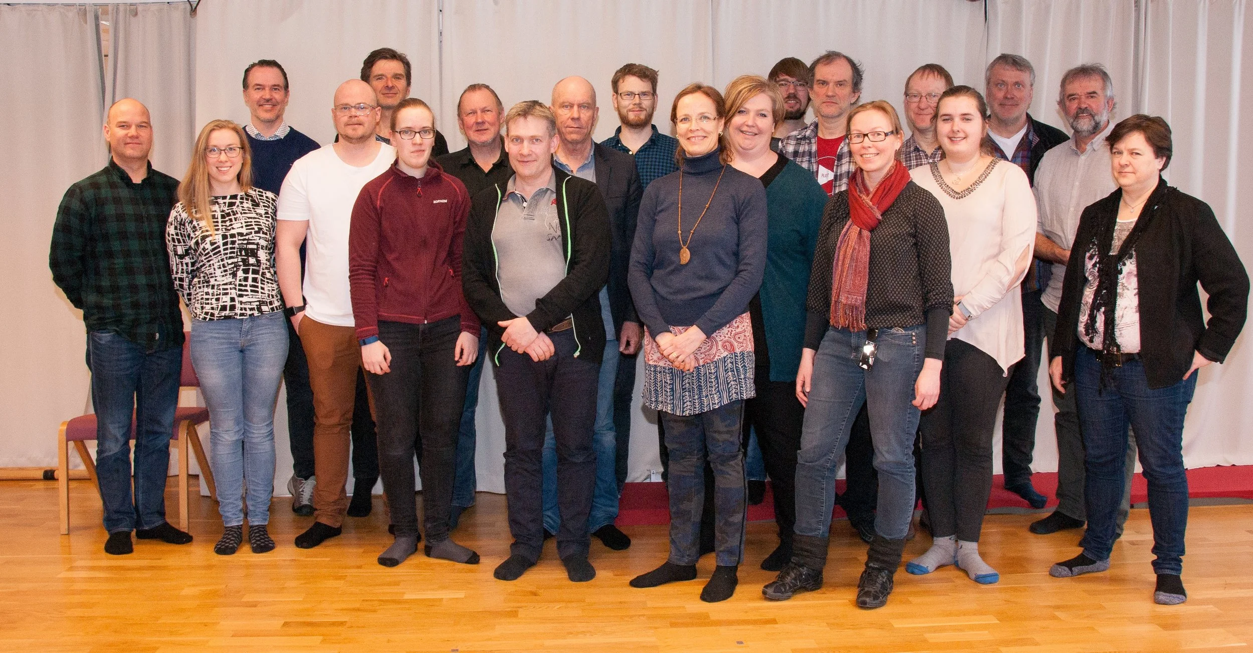 I år deltok det totalt rundt 20 interesserte arkivarere på seminar! Foto: Odd Roger Langørgen