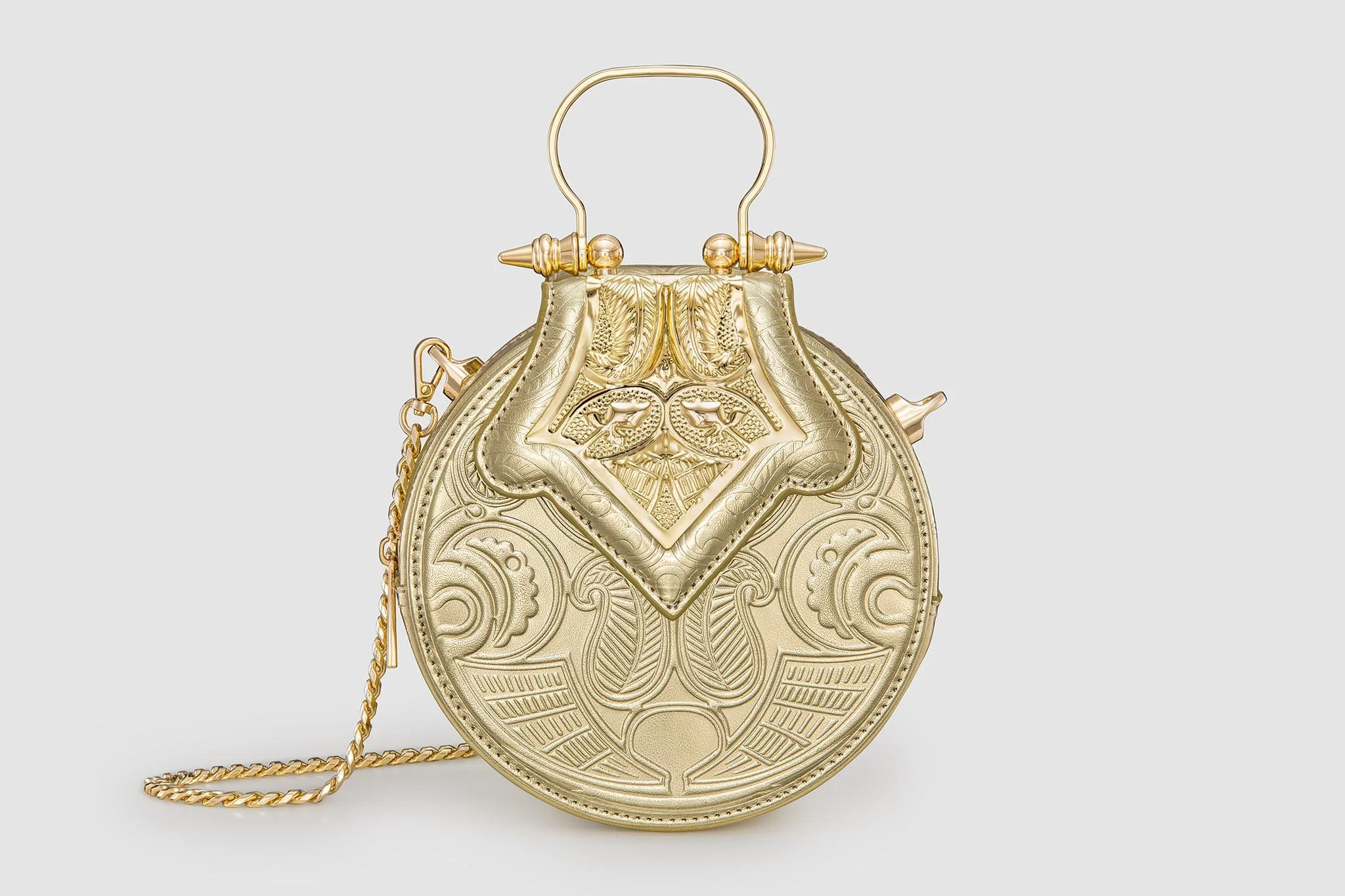 okhtein-mini-dome-embossed-front-luxury-handbag-product-photography-egypt.jpg