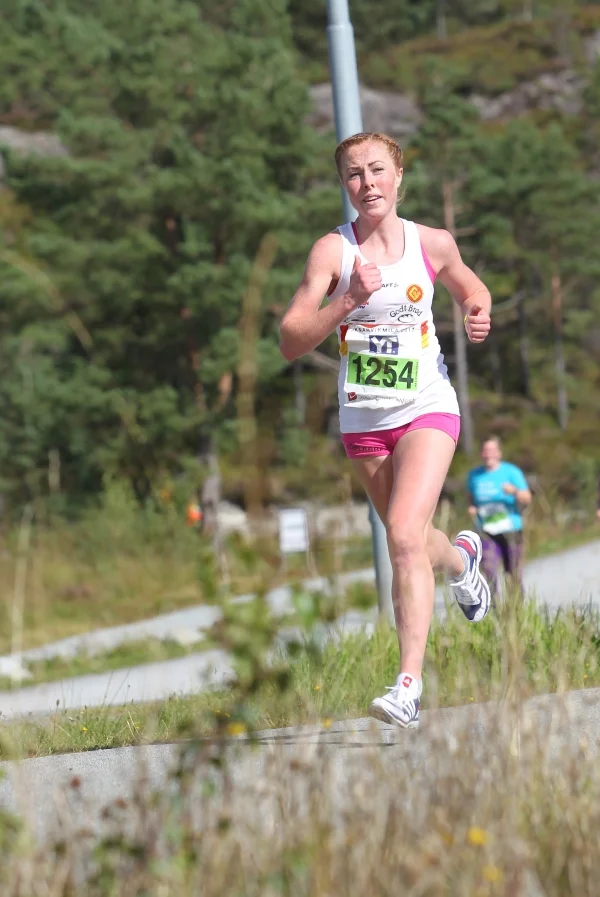 Eli Anne Dvergsdal - vinnar av 5 km i 2017 - Foto: Kjell Vigestad / Kondis