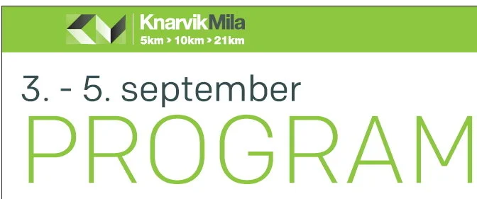 Program Knarvikmila 2021
