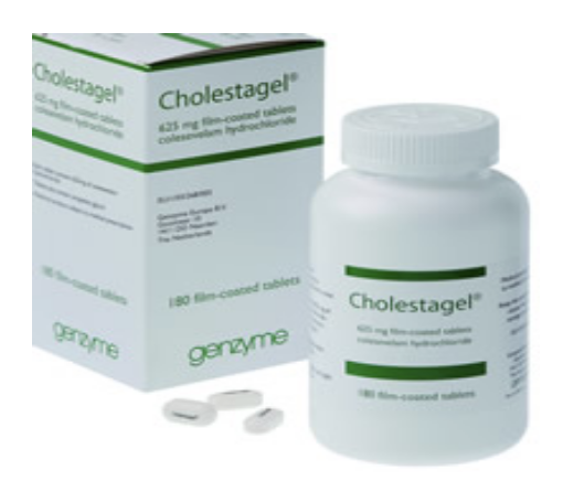 Colesevelam is a tablet-form bile acid aequestrant that may be prescribed in place of Question.