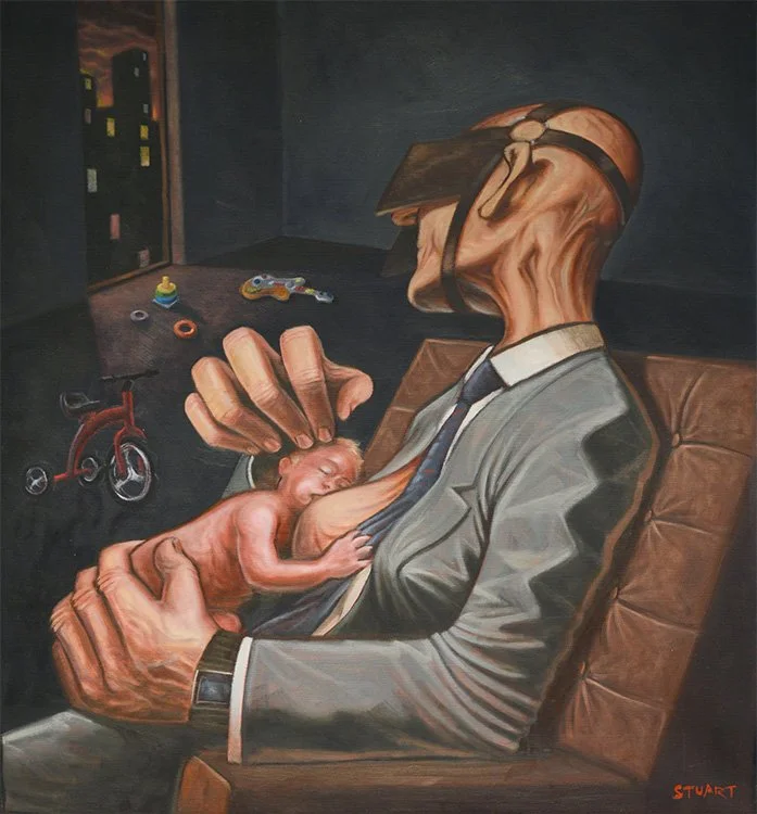  Oil on canvas, 70 x 65cm (2020)   Available - email troystuart@icloud.com for details  