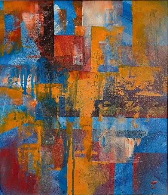  Oil paint on wood panel (2022)    *Sold   